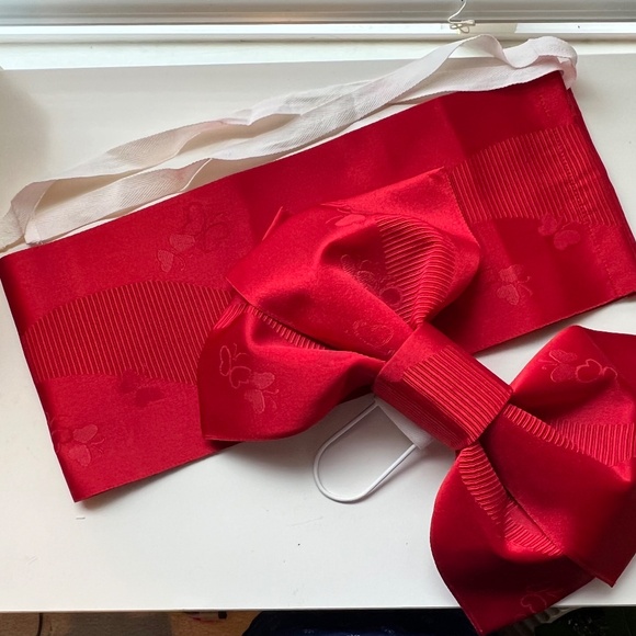 Japanese YUKATA KIMONO +OBI SET for 130cm Girl - Picture 4 of 6